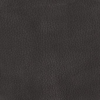 Dark gray nubuck leather texture with a dense, irregular cracked pattern and matte finish, displaying a soft, velvety surface.